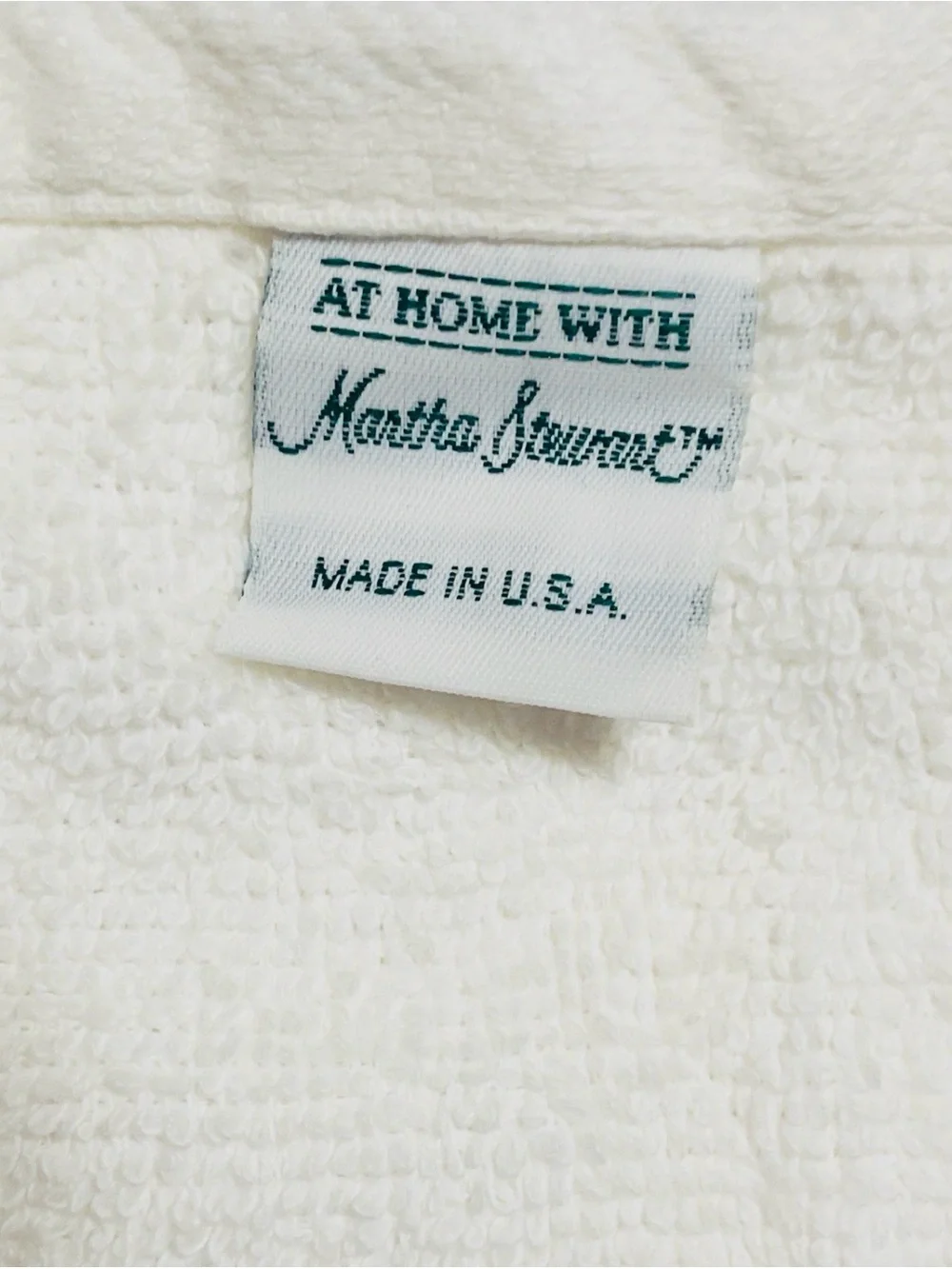 Vintage Martha Stewart Kmart Embroidered Floral Towel Set-1 Bath 3 Hand towels